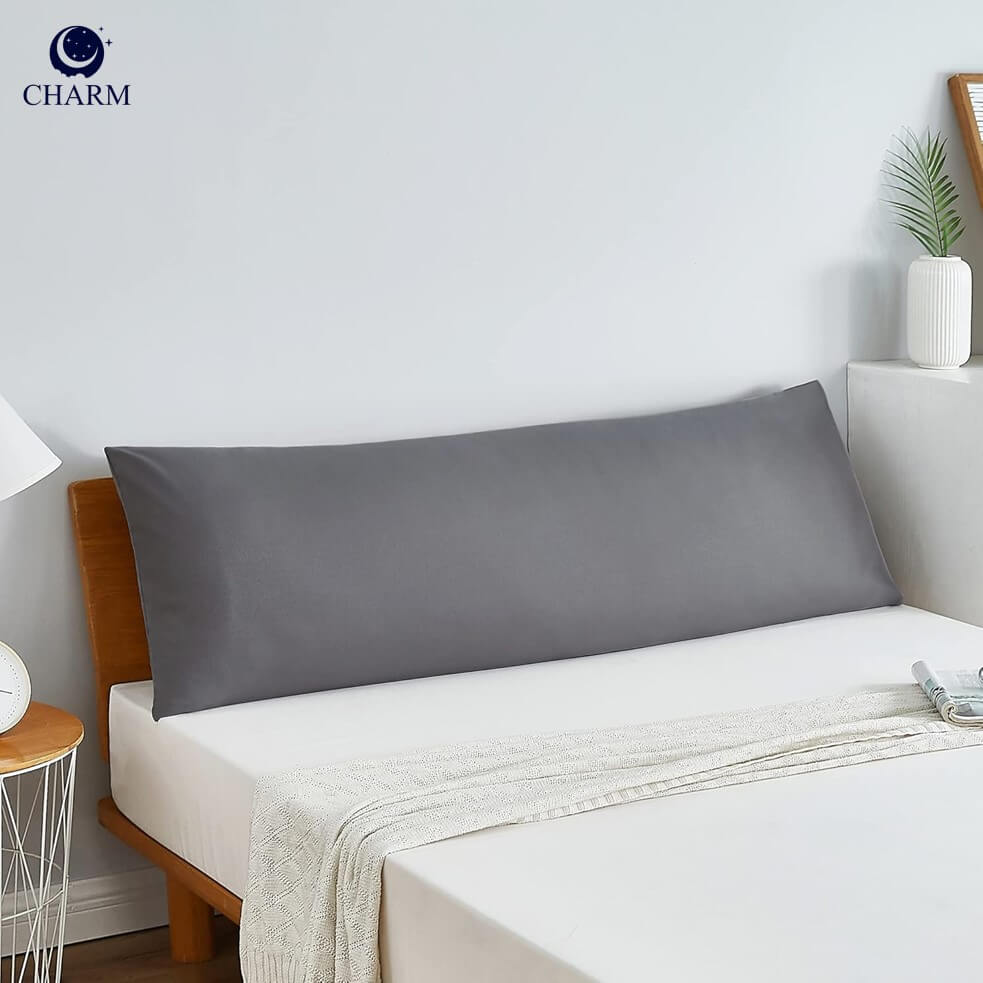 ปลอกหมอน BODY CHARM CUDDLE ขนาด 16 X 42 นิ้ว DARK GREY
